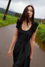 Shine Flow Frilly Dress - Image 4