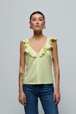 Umbra Stile Ruffle Tank Top