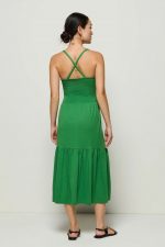 Flash Smocked Midi Dress - Image 4
