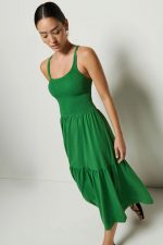 Flash Smocked Midi Dress - Image 2