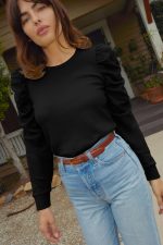 Dulce Drift Gathered Sweatshirt - Image 9