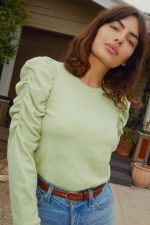Dulce Drift Gathered Sweatshirt - Image 4