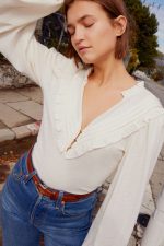 Ardore Glow Yoked Top - Image 5