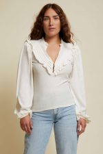 Ardore Glow Yoked Top - Image 2