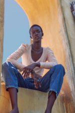 Luna Shirred V neck - Image 5