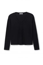 Theory Long Sleeve V-Neck Tee - Image 6