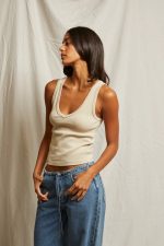 Segreto Dream V Neck Tank - Image 4