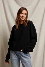 Delicata Reverse Fleece Pullover