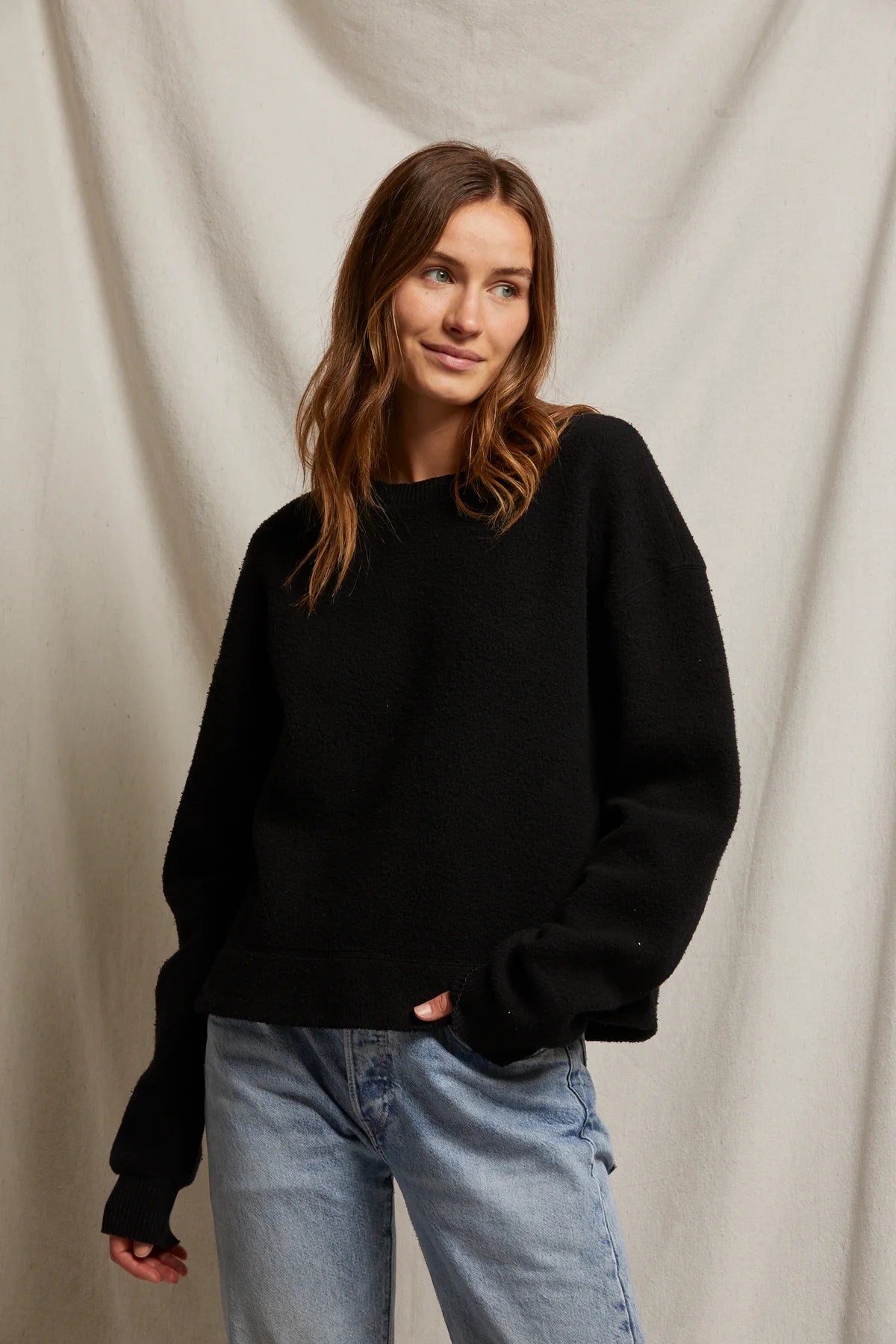 Delicata Reverse Fleece Pullover Delicata Reverse Fleece Pullover - Image 1