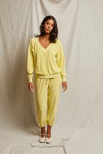 Bellezza Rush Terry V Neck Sweatshirt - Image 2