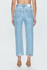 Onyx Crop High Rise Straight Jean - Image 3