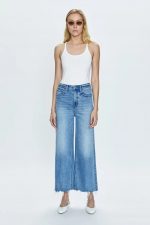 Cyclone Crop High Rise Wide Leg