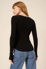 Mussola Comeback Notch Neck Long Sleeve - Image 13