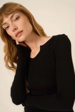 Mussola Comeback Notch Neck Long Sleeve - Image 15