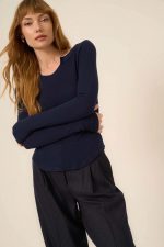 Mussola Comeback Notch Neck Long Sleeve - Image 2