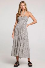 Blend Pulse Halter Midi Dress - Image 4