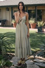 Énigme Midi Stripe Dress - Image 4
