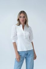 Astre Sleeve Knit Henley - Image 4