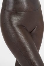 Fascino Leather Croc Shine Legging - Image 6