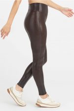 Fascino Leather Croc Shine Legging - Image 5