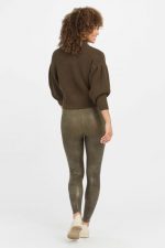 Fascino Leather Croc Shine Legging - Image 10