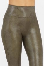 Fascino Leather Croc Shine Legging - Image 12