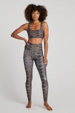 Glitter Snake Ankle Legging - Image 3
