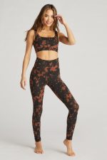 Burgundy Splatter Legging - Image 5
