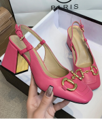 Minuit Vintage Thick Heels - Image 3
