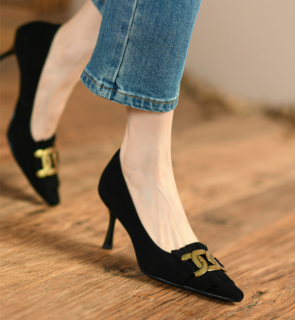 Chaleur Leather Heels Chaleur Leather Heels - Image 1