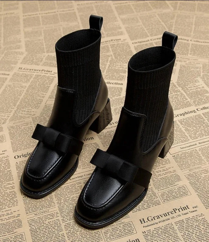 Splendeur Vibe Bow Boots Splendeur Vibe Bow Boots - Image 1