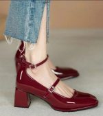 Crimson Glow Shoes