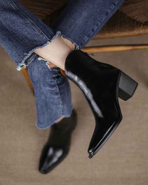 Atlantis Shade Leather Boots Atlantis Shade Leather Boots - Image 1
