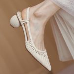 Silk Symmetry Sandals