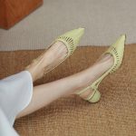 Silk Symmetry Sandals - Image 6