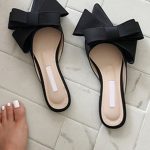 Tempest Rise Bow Slippers