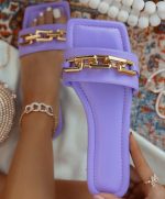 Glimmer Chain Slippers