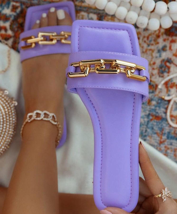 Glimmer Chain Slippers Glimmer Chain Slippers - Image 1