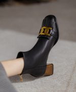 Serene Mood Leather Shoes - Image 8