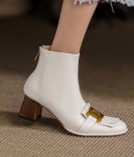 Serene Mood Leather Shoes - Image 9