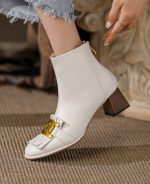 Serene Mood Leather Shoes - Image 11