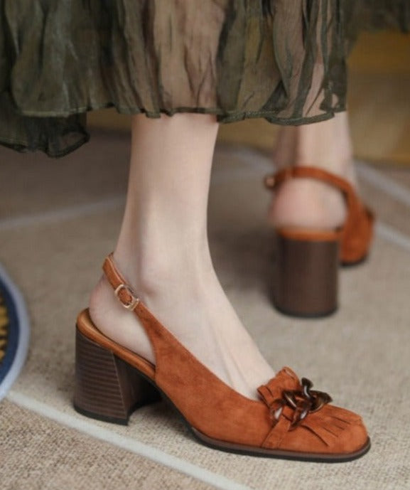 Brisa Suede Heels Brisa Suede Heels - Image 1