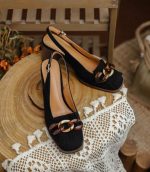 Brisa Suede Heels - Image 4