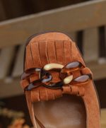Brisa Suede Heels - Image 7