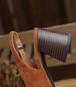 Brisa Suede Heels - Image 8