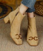 Gloria Leather Ankle Boots - Image 3