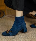 Gloria Leather Ankle Boots - Image 7