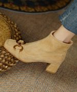 Gloria Leather Ankle Boots - Image 4