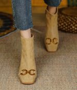 Gloria Leather Ankle Boots - Image 9