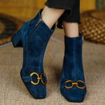 Gloria Leather Ankle Boots